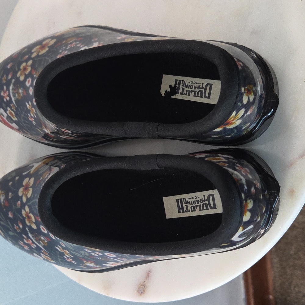 Duluth Trading Co Floral Women's Garden Clogs Size 7 - Picture 5 of 8